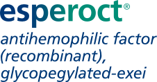 Esperoct® antihemophilic factor (recombinant), glycopegylated-exei logo