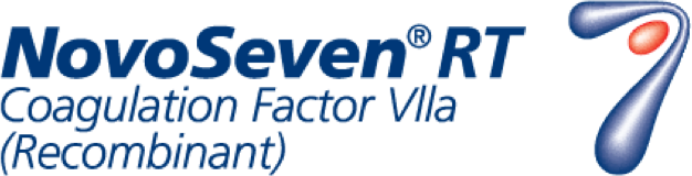NovoSeven® RT Coagulation Factor VIIa, (Recombinant) logo